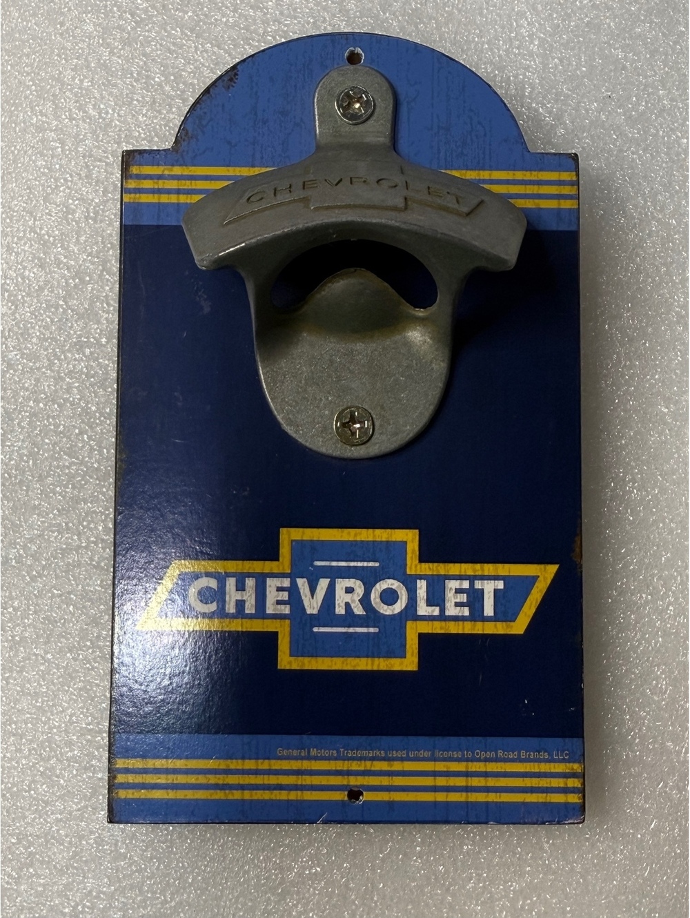 Chevrolet Wall Mount Bottle Opener Open Road Brands GM Licensed 2019 Chevy